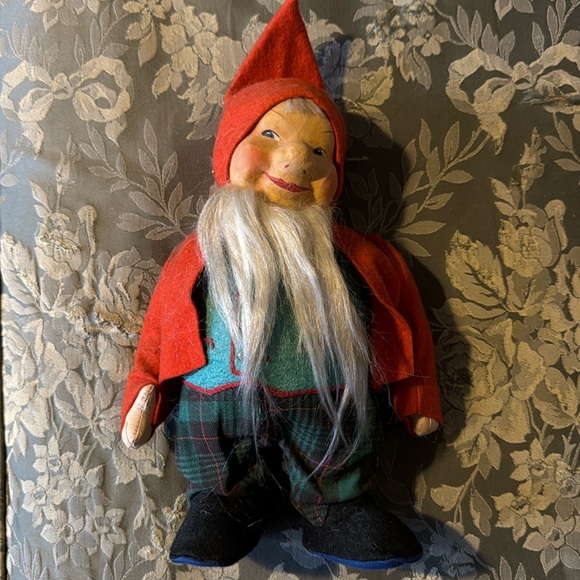Rare Vintage Norwegian Gnome Doll - Picture 1 of 8